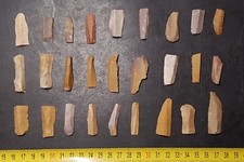 Lot 27 lames silex France