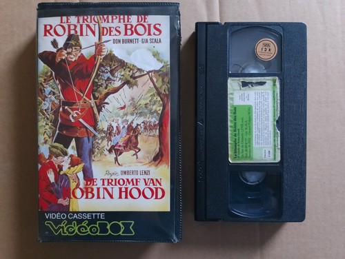 Vhs triomphe de robin des - -,