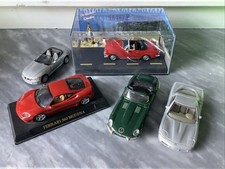 lot 5 miniatures SCHUCO BURAGO MAISTO IXO Ferrari BMW Corvette Simca Jaguar