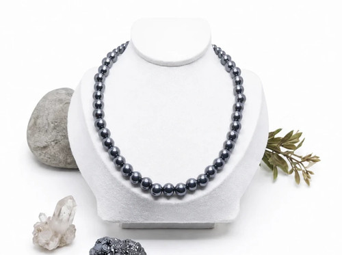 Collier hématite naturelle - collier,