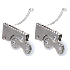  2 PCS Galets Pour Portes