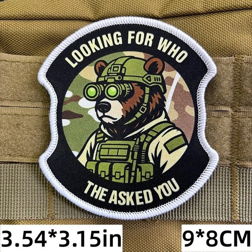 Patch morale ours soldat - patch,