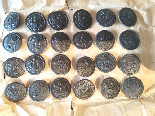 Lot boutons de veste - de,