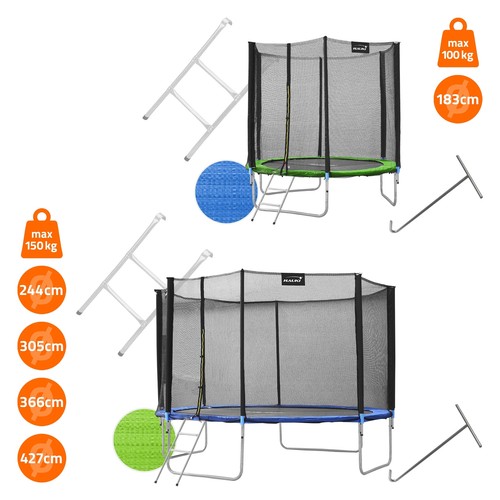 Trampoline jardin filet - trampoline,