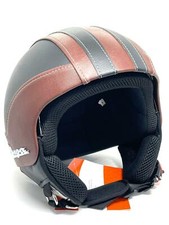 Casque Vintage en Simili Cuir