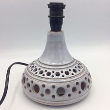 Pied de lampe en céramique