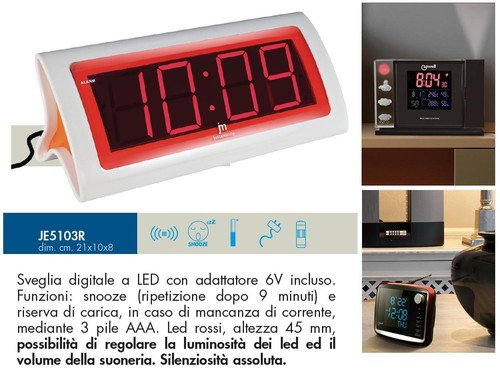 Lowell je5103r horloge réveil - lowell,