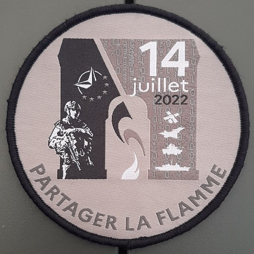 Patch tissu armées défilé - tissu,