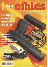 CIBLES N°340 GLOCK 34 ET 35 / MAUSER 98 / ARMES DES S.A.S /LLAMA MICROMAX II 9MM