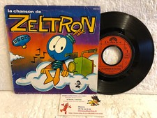 45T BO série TV Chanson de Zeltron Vinyle Polydor Récré A2 Methanie EDF GDF PRX2