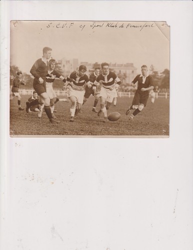1927 paris match - paris., rugby