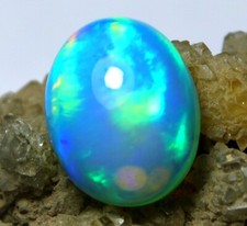 Certification 100% Naturel Paraiba Éthiopien Opale Teinté Multi Feu Pierre 2.80