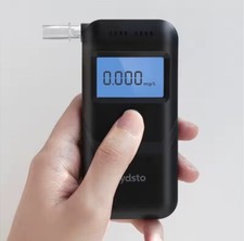 Éthylotest numérique Hydsto LCD portable précision 0.199% BAC