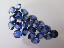 SUPERBE SAPHIR NATUREL CEYLAN CORNFLOWER BLUE 3mm rond