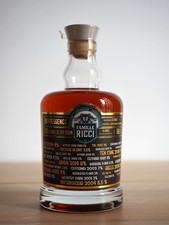 Rhum rum Famille Ricci Quintessence 2023 58,1°. Assemblage rare de 32 rhums.