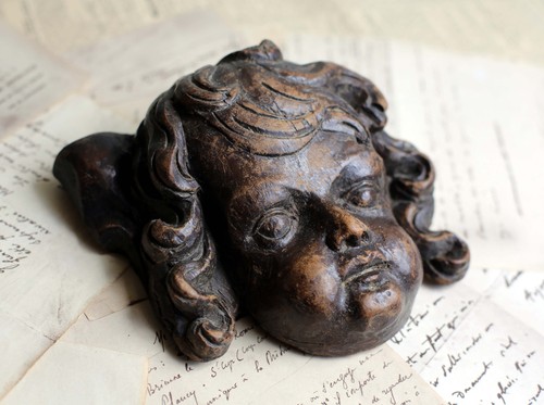 Baroque putti fragment antique - baroque,