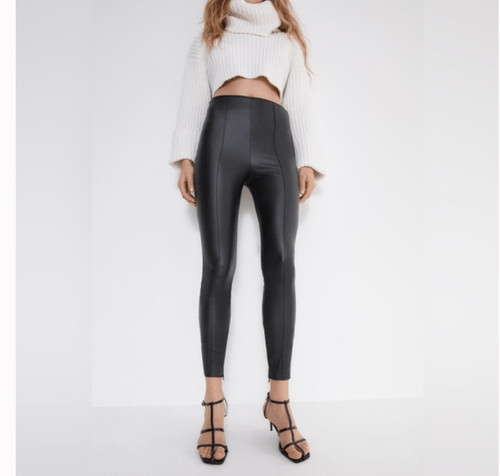 Zara mid rise legging small - zara,