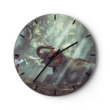 Horloge murale verre - murale, en