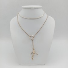 Collier chaîne maille serpent