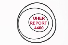 COURROIES SET UHER REPORT 4400  MAGNETOPHONE A BANDE EXTRA FORT NEUF DE FABRIQE
