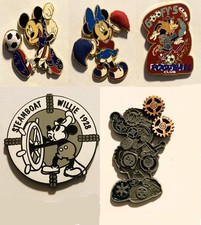5 Pin's Disneyland Paris