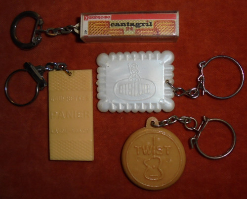 Porte clé biscuit gringoire - porte-clé, 4