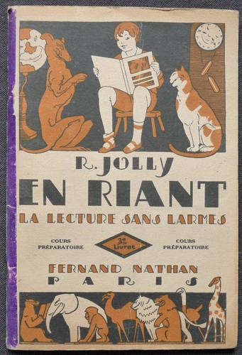 Riant lecture sans - lecture,