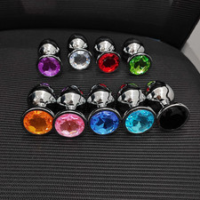 Plug Anal Pénis Butt Cristal Dildo Femmes Esclave Diamant Jouets Sexuels Amours