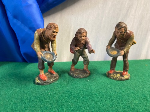 Bergers santons ancien - bergers,