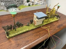 Diorama avec poste