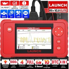 2025 Launch X431 VII+ CRP123 V2.0 Valise Diagnostic Auto OBD2 4 Système 3 Reset