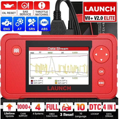 Launch creader vii 0 obd2 - creader, vii+