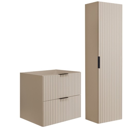 Ensemble sous lavabo - sous-lavabo, suspendu