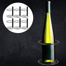 6 Pcs Support Bouteille Mural