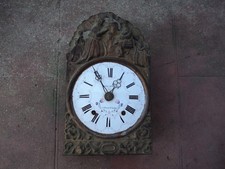 ANCIEN MOUVEMENT DE PENDULE COMTOISE OLD CLOCK OROLOGIO UHR