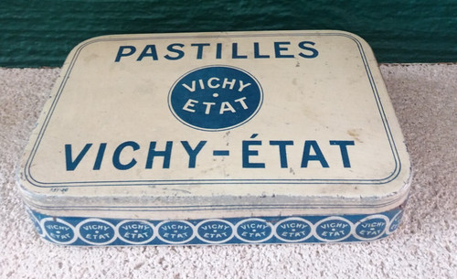 Boîte pastilles vichy - boîte, vichy-etat