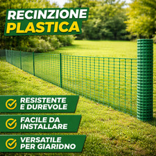 Réseau En Plastique Vert 50M