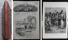 Journal L'UNIVERS ILLUSTRE 1882 2ème semestre / reliure : de juillet à décembre