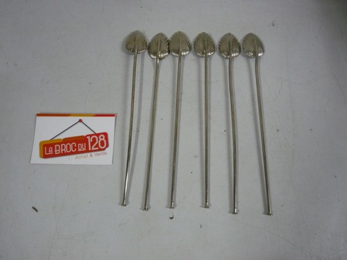 Lot cuillères paille - de,