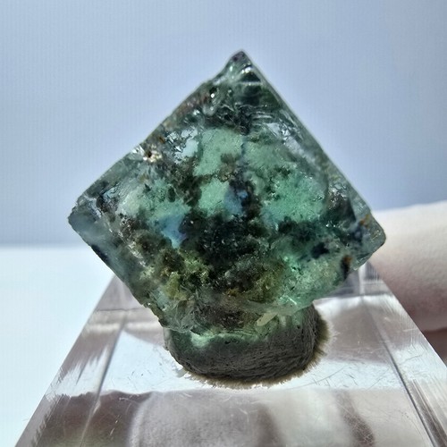 Cube fluorite fantôme - cube, de