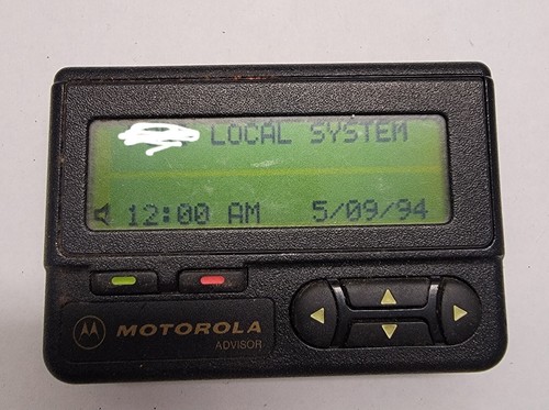 Vintage motorola advisor pager - vintage,