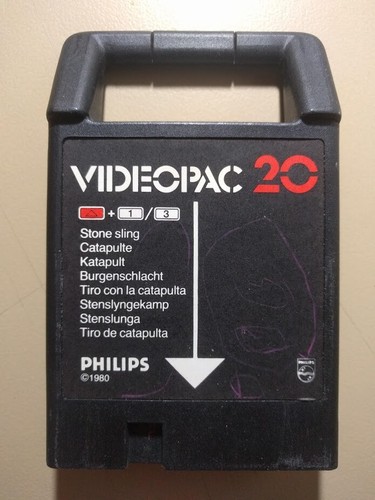 Videopac catapulte stone - catapulte,