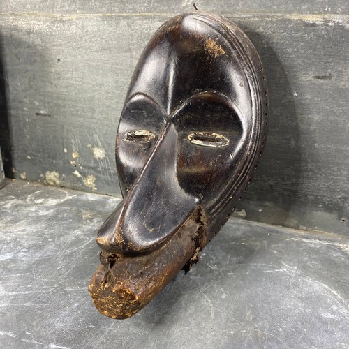Masque africain course - masque, de