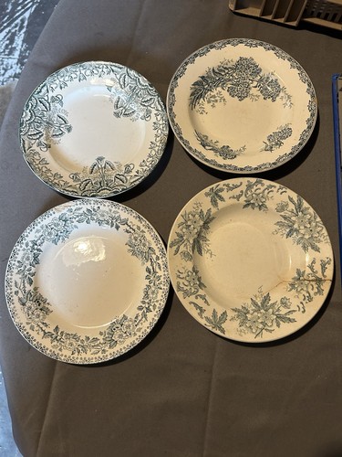 Lot assiettes anciennes - de,