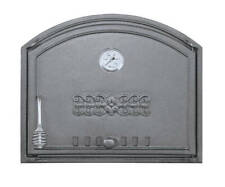 Portes pour Un Four à Pizza en Fonte poêle à Bois 485x410 avec thermom. /Droide/