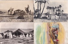 Lot de 4 cartes postales