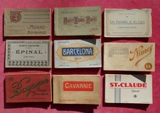 Lot carnets de cartes - ,