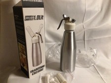 Siphon inox à chantilly 1 Litre