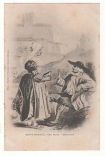 RARE CPA 63 - SAINT-BONNET : BRAYAUDS (PUY-de-DÔME) NON ÉCRITE - Tableau Gravure