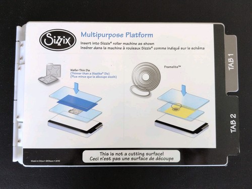 Sizzix multipurpose platform - sizzix, 2
